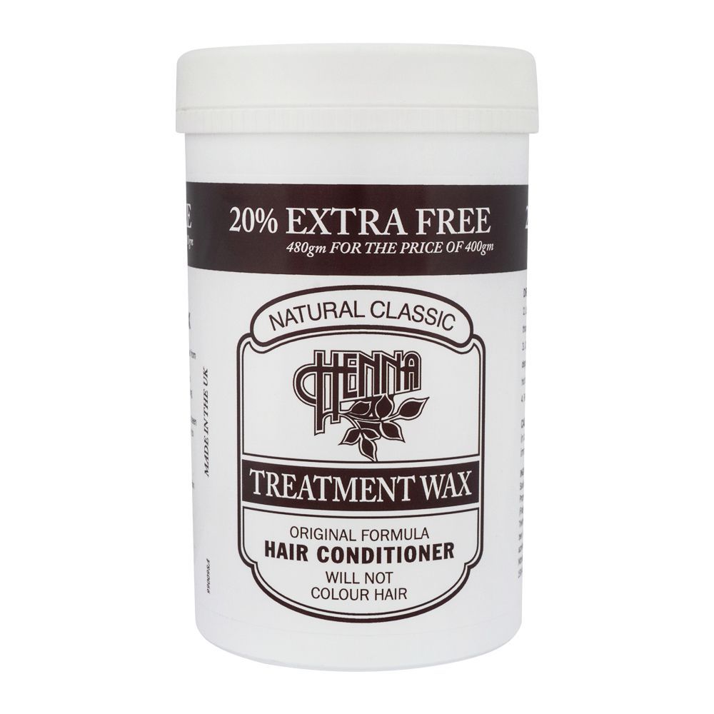 Natural Classic Henna Treatment Wax Hair Conditioner, 480g