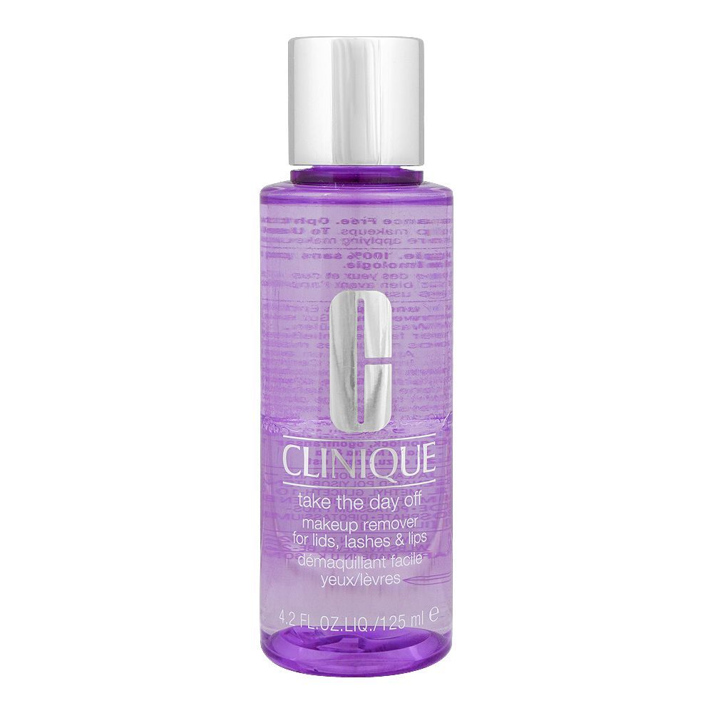 Clinique Take The Day Off Makeup Remover, For Lids/Lashes & Lips, 125ml