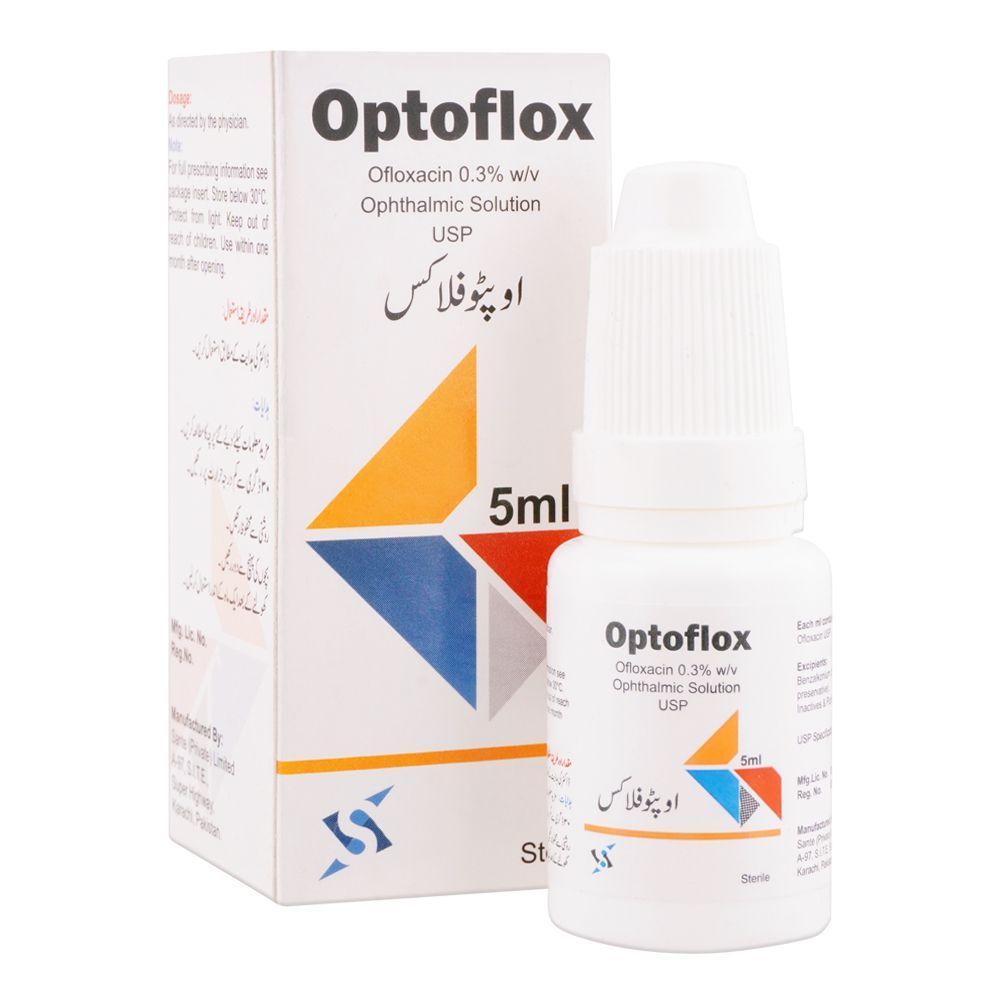 Sante Pharma Optoflox Ophthalmic Solution, 5ml