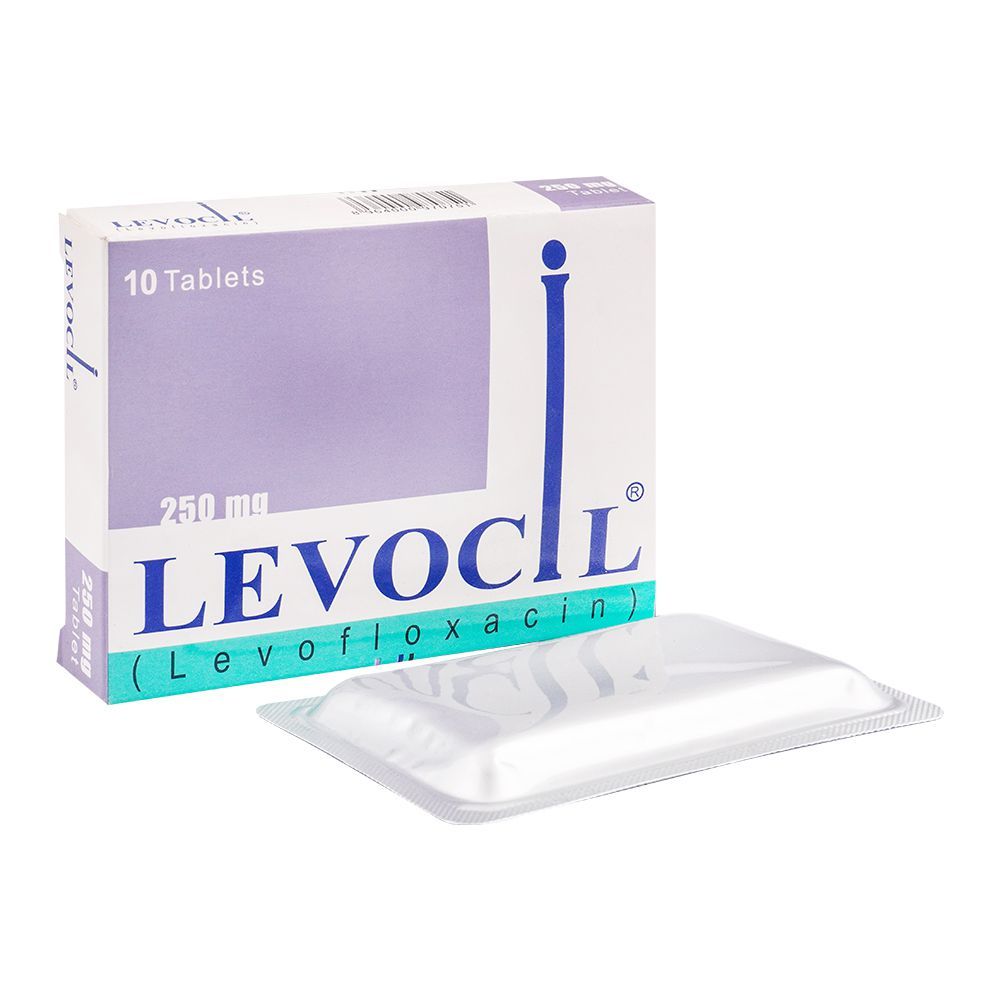 CCL Pharmaceuticals Levocil Tablet, 250mg, 10-Pack