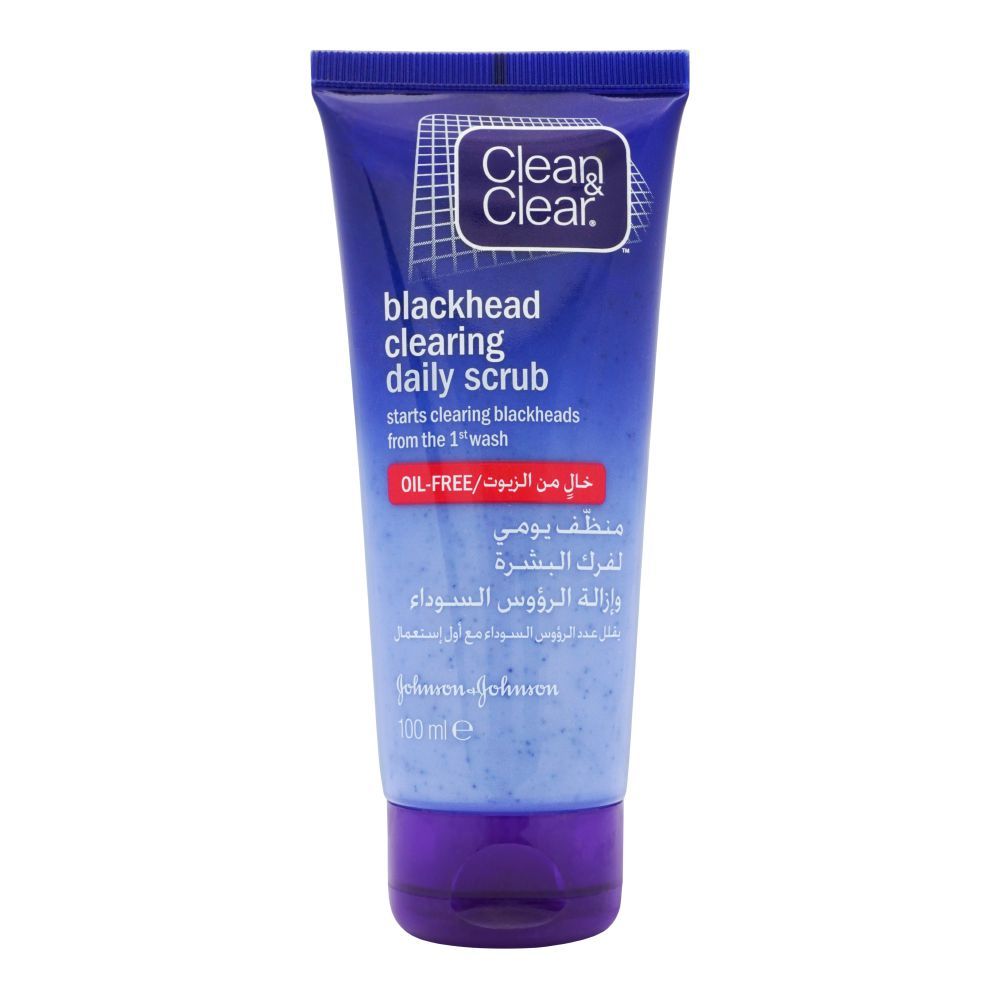Clean & Clear Blackhead Clearing Daily Scrub, 100ml
