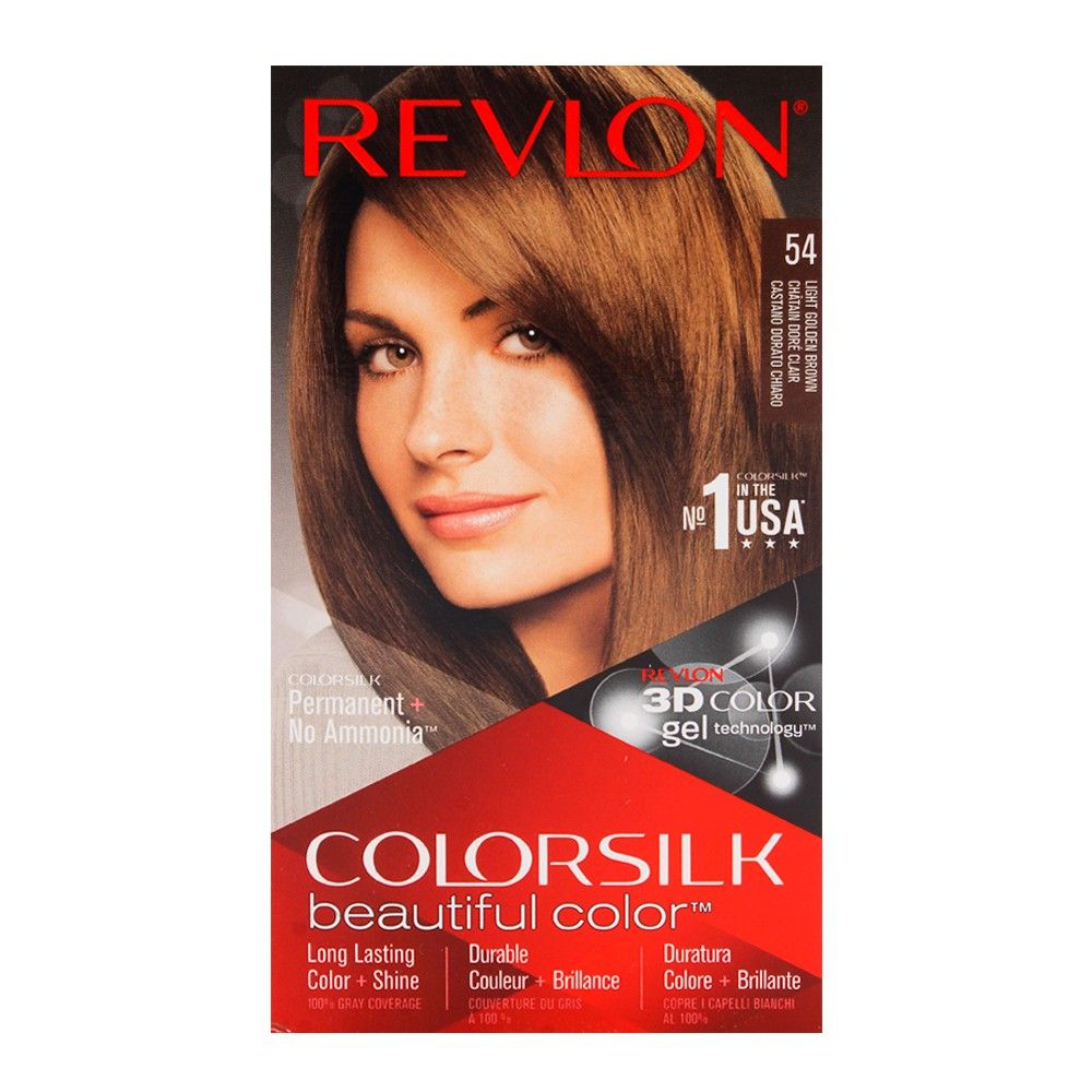 Order Revlon Colorsilk Light Golden Brown Hair Color 54