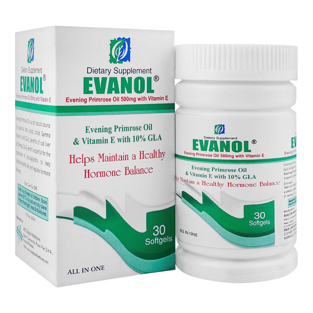 AIE Global Healthcare Evanol Capsule, 30-Pack