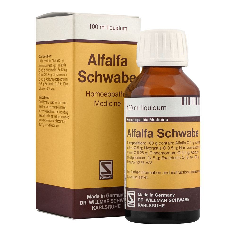 Dr. Willmar Alfalfa Schwabe Liquidium, 100ml