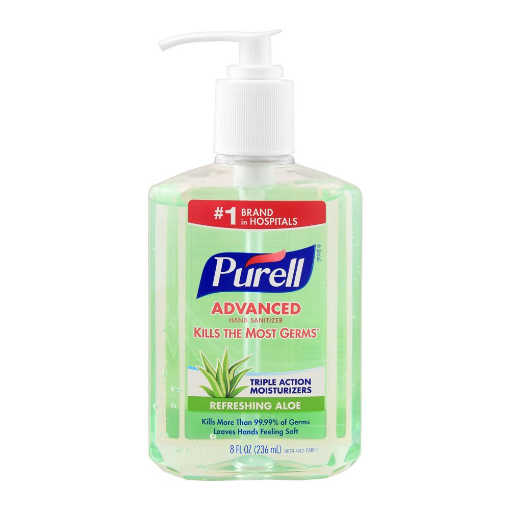 Purell Advanced Refreshing Aloe Hand Sanitizer, 236ml