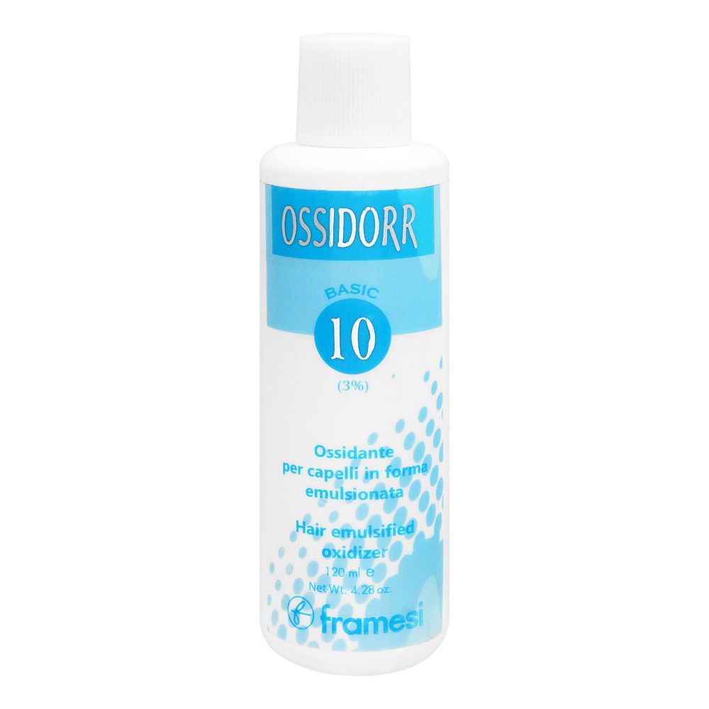 Framesi Ossidorr Hair Emulsified Oxidizer, 3%, Basic 10, 120ml