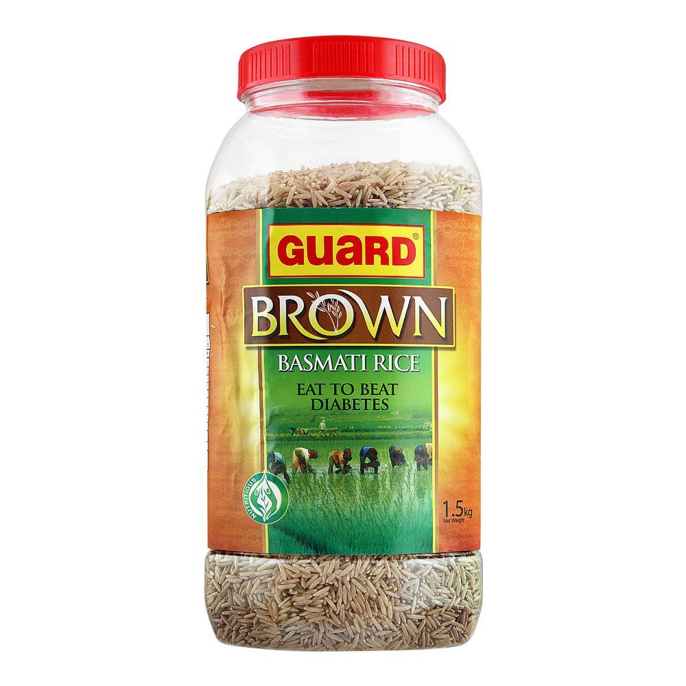 Guard Brown Basmati Rice, 1.5 KG