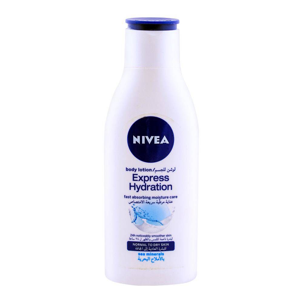 Nivea Express Hydration Normal To Dry Skin Body Lotion 125ml