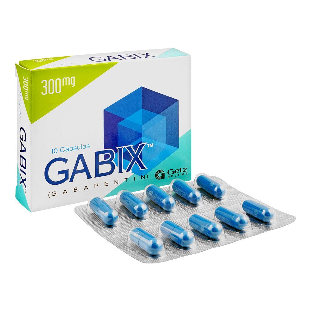 Getz Pharma Gabix Capsule, 300mg, 10-Pack