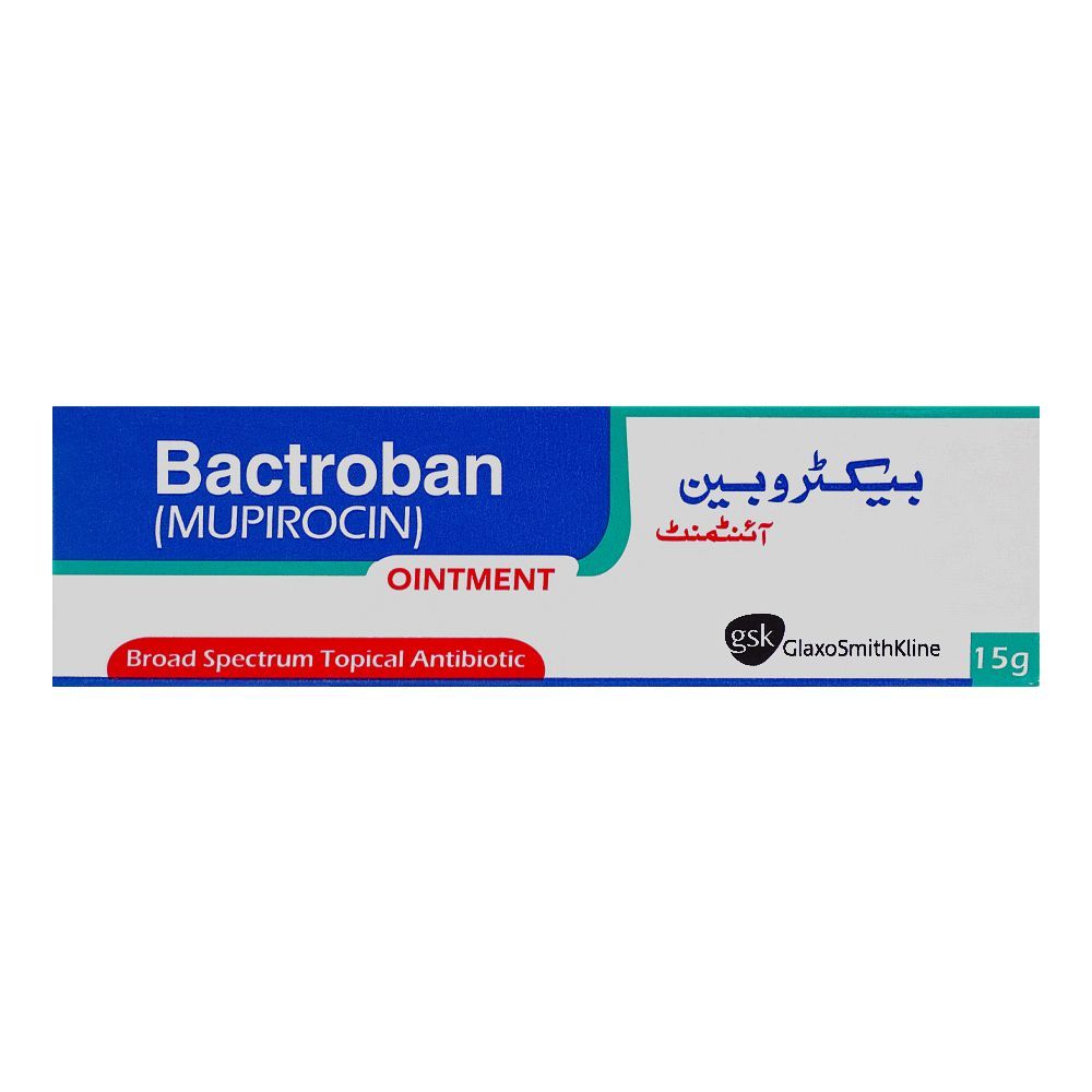 Purchase GSK Bactroban Ointment, 15g Online At Best Price In Pakistan ...