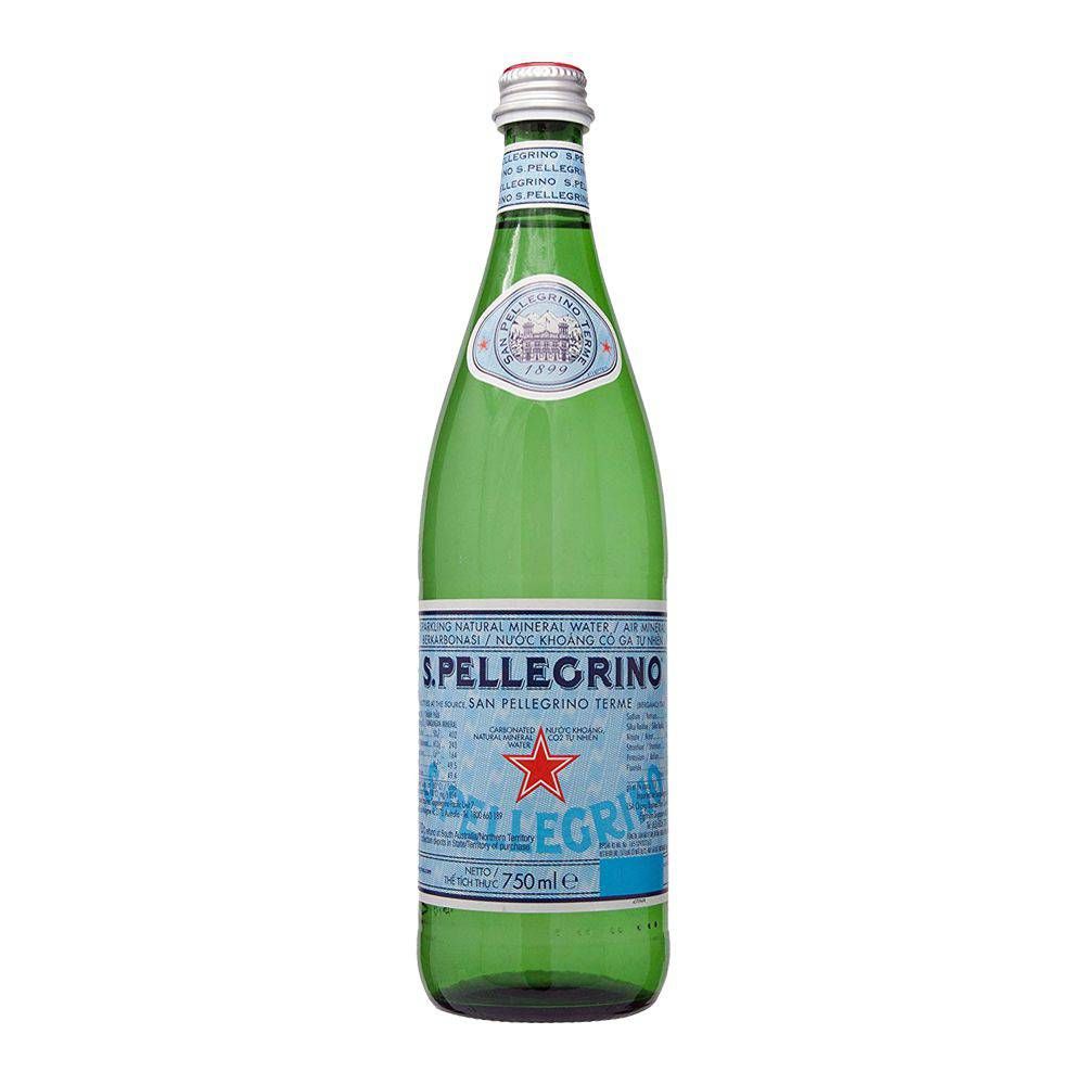 S. Pellegrino Sparkling Natural Mineral Water 750ml
