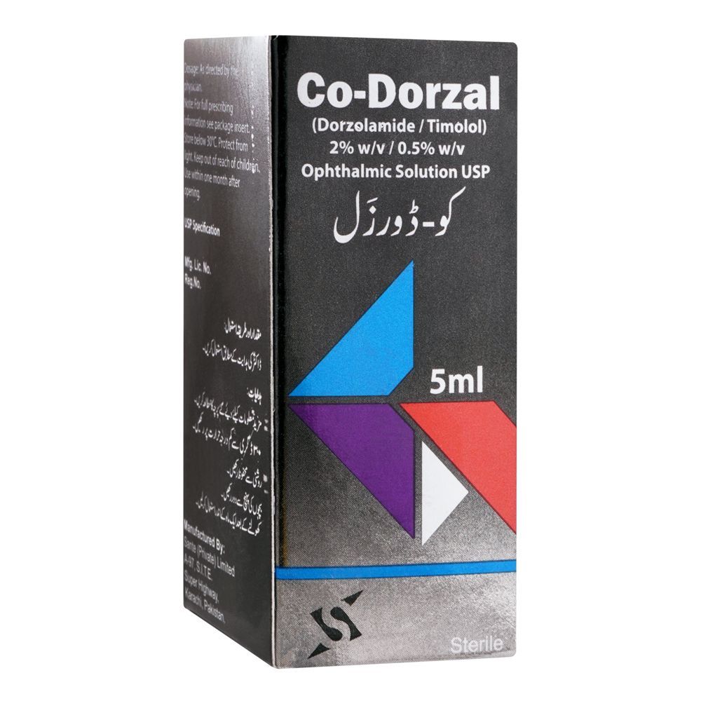 Sante Pharma Co-Dorzal Eye Drops, 5ml