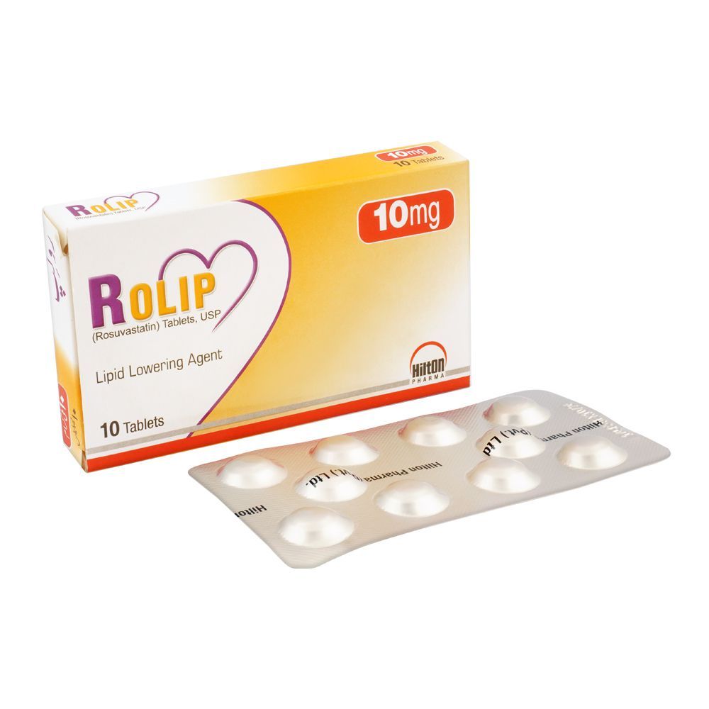 Hilton Pharma Rolip Tablet, 10mg, 10-Pack