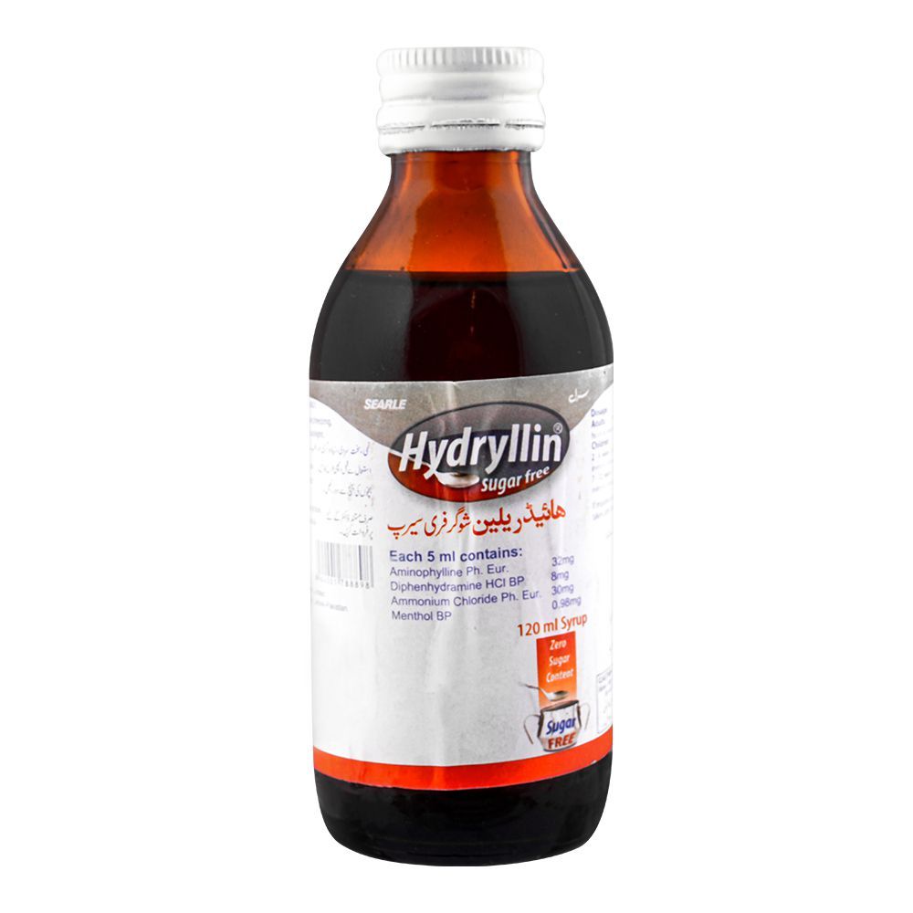 Searle Hydryllin Sugar-Free, 120ml