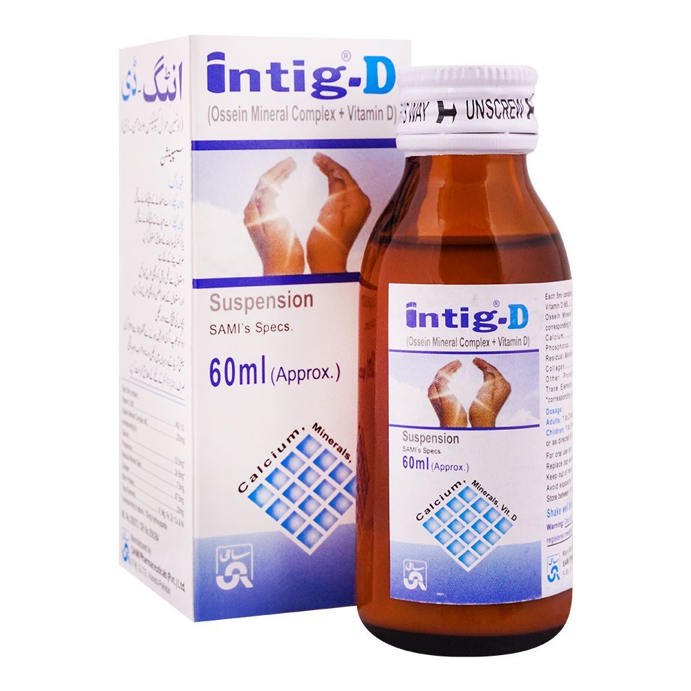 Sami Pharmaceuticals Intig-D Suspension, 60ml