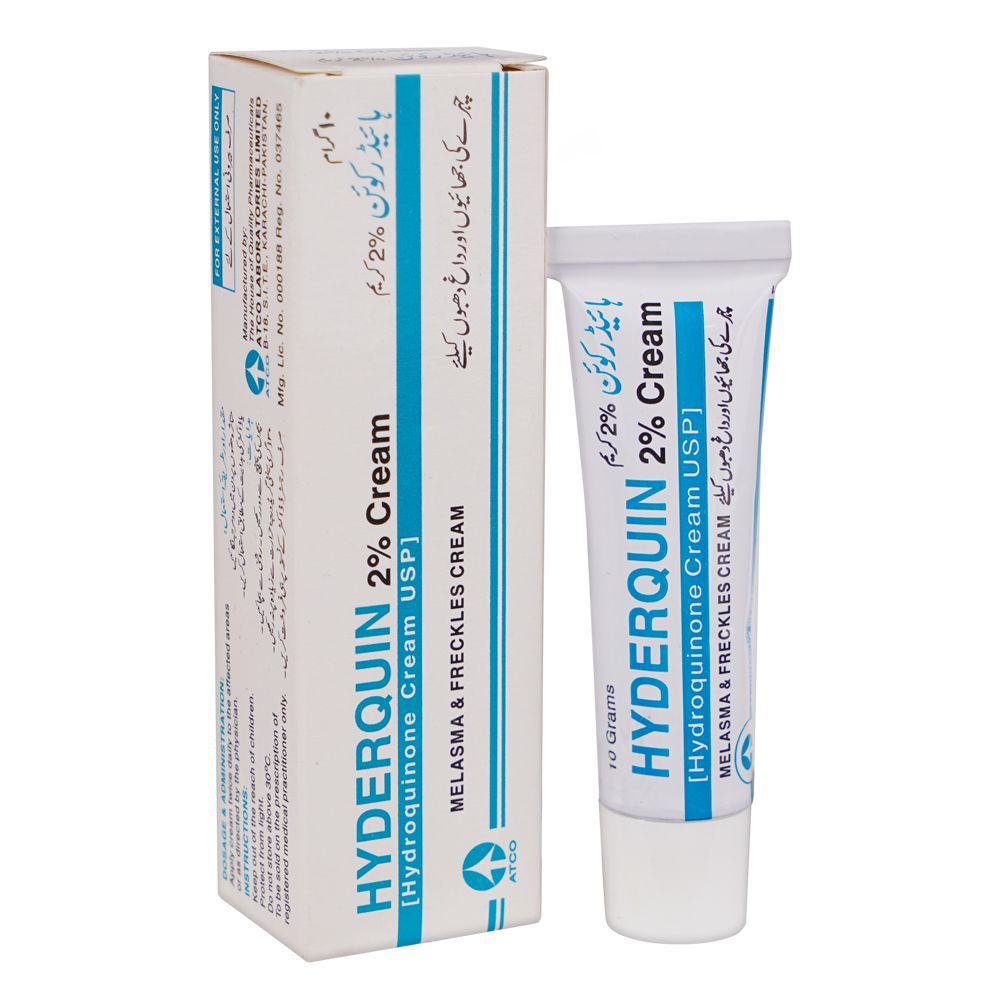 Hyderquin 2% Cream, For Hyperpigmentation, 10g