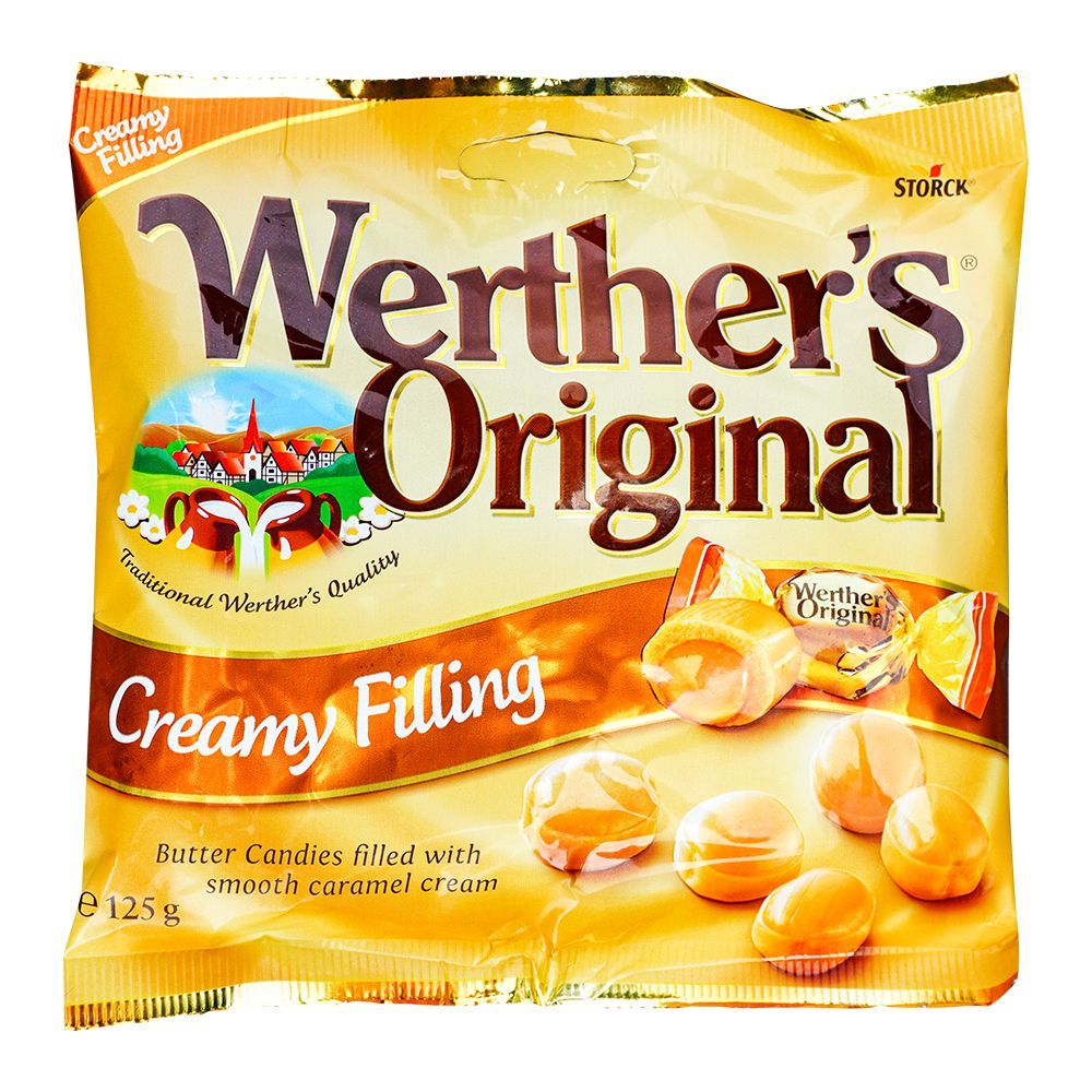 Storck Werther's Original Creamy Filling Candies, 125g