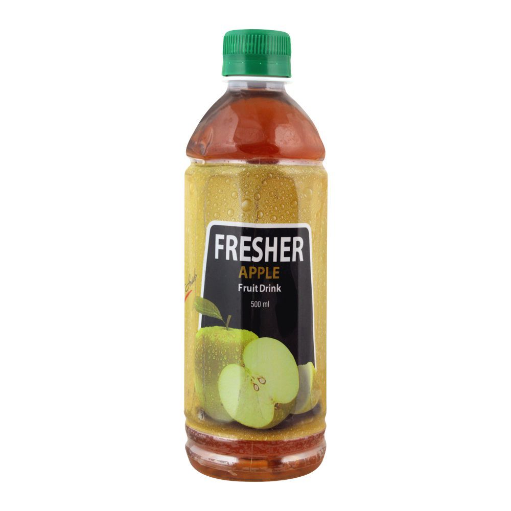 Fresher Apple Fruit Drink, 500ml, Bottle