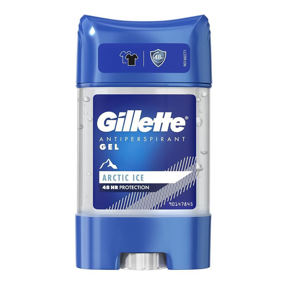 Gillette Arctic Iice Antiperspirant Gel, 48 Hours Protection Deodorant, For Men, 70ml