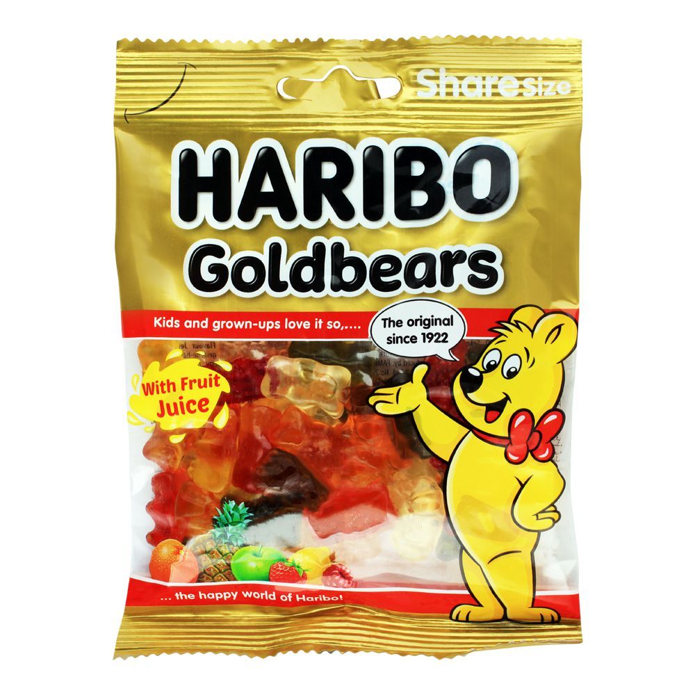 Haribo Gold Bears Jelly, Share Size Pouch, 80g