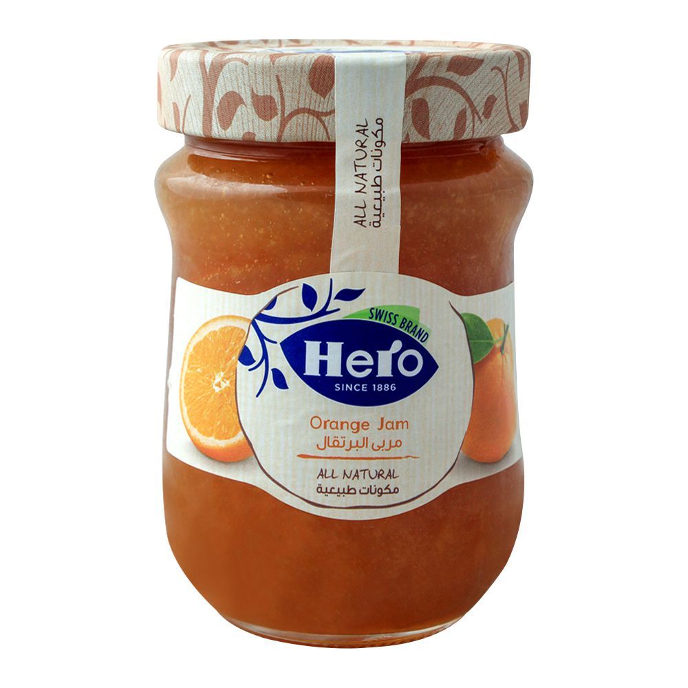 Hero All Natural Orange Jam, 350gm