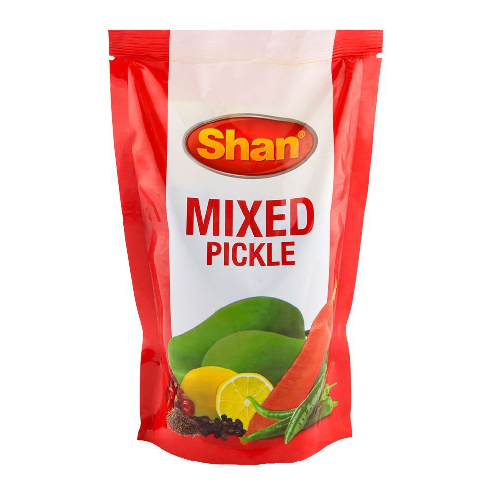 Shan Mixed Pickle Pouch 500gm