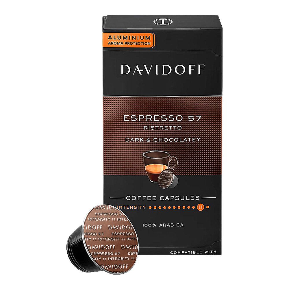 Davidoff Espresso 57 Ristretto Coffee Capsules, 55g