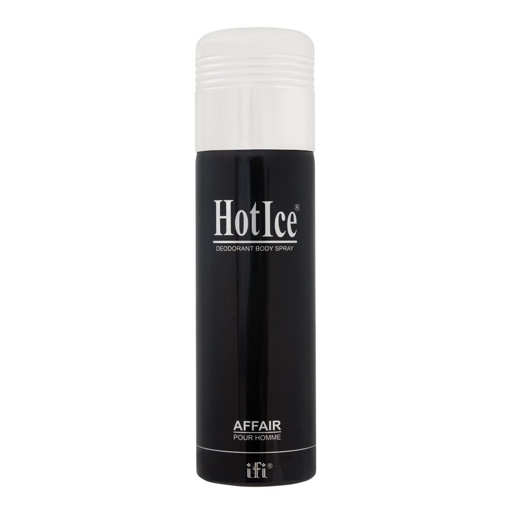 HotIce Affair Homme Deodorant Body Spray, For Men, 200ml