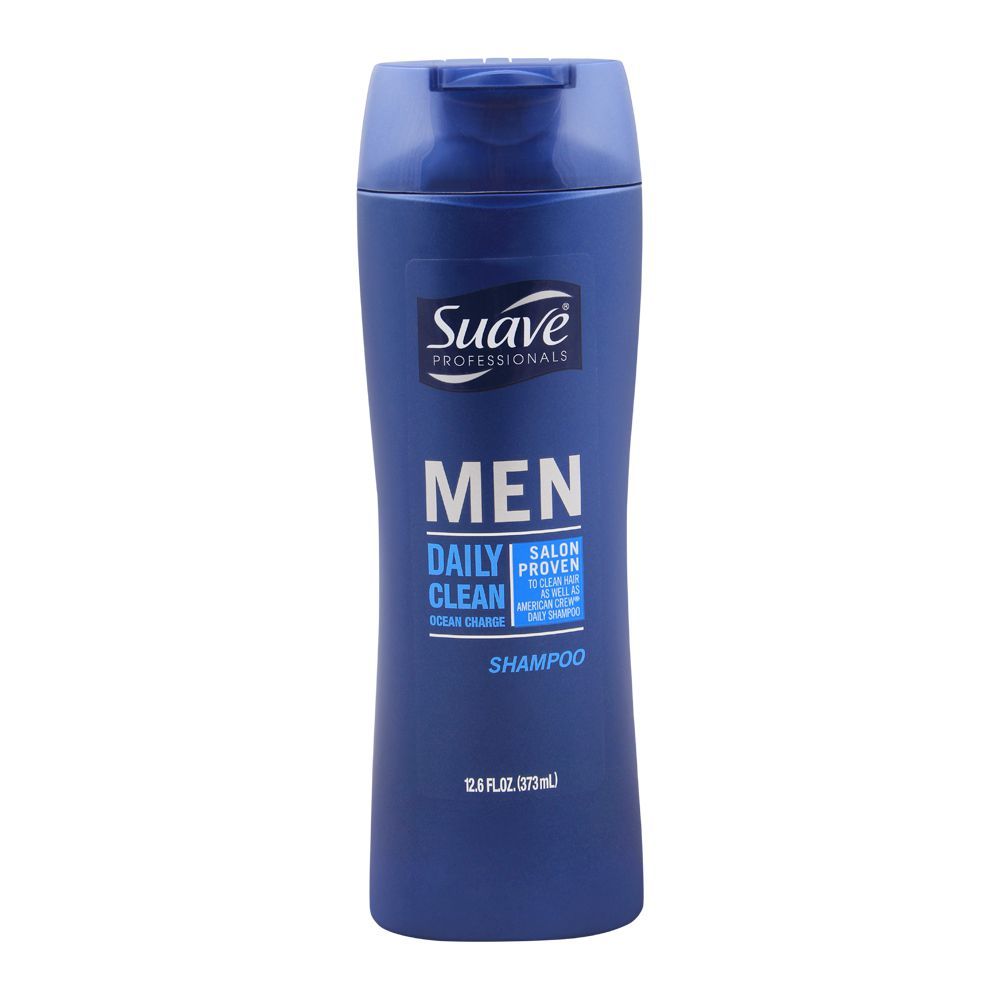 Suave Professionals Men Daily Clean Ocean Charge Shampoo, 373ml