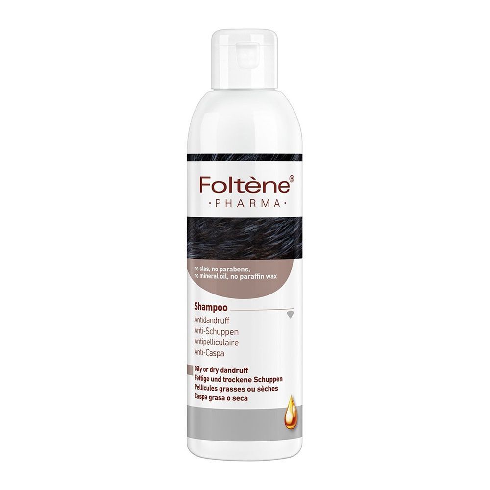 Foltene Anti-Dandruff Shampoo, Paraben Free, 200ml