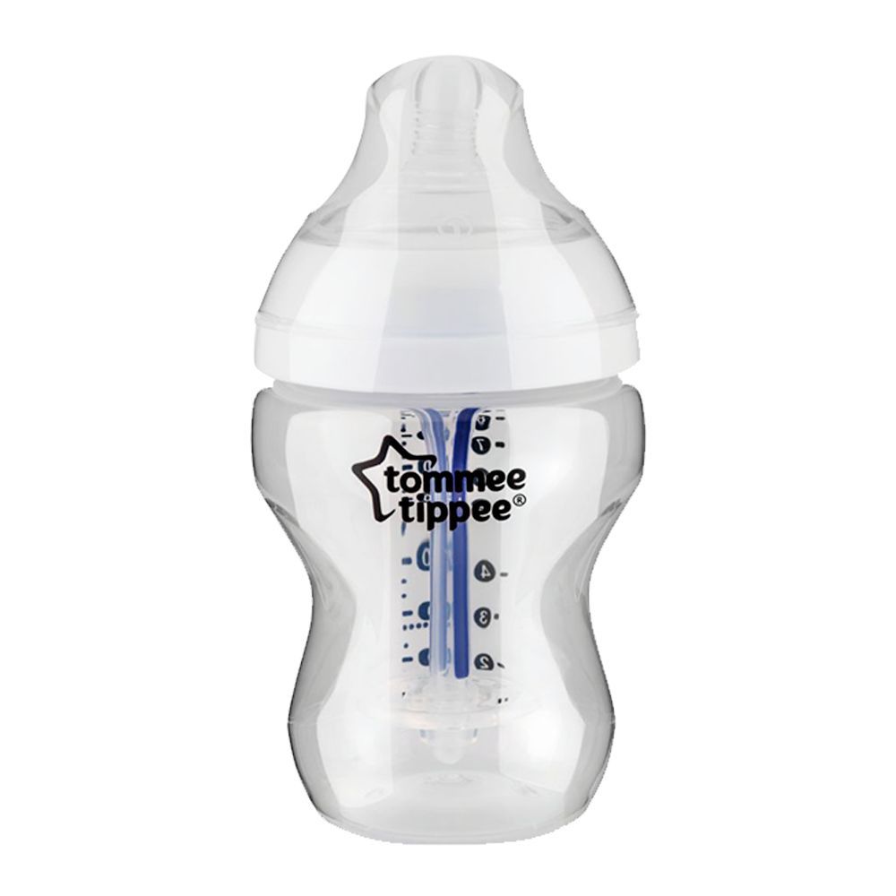 Tommee Tippee Anti-Colic 0m+ Slow Flow Feeding Bottle 260ml - 421136/38