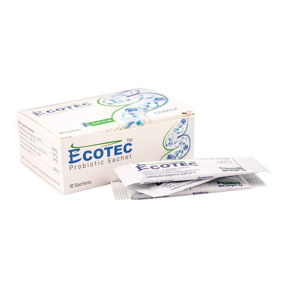 Searle Ecotec Probiotic Sachets, 10-Pack