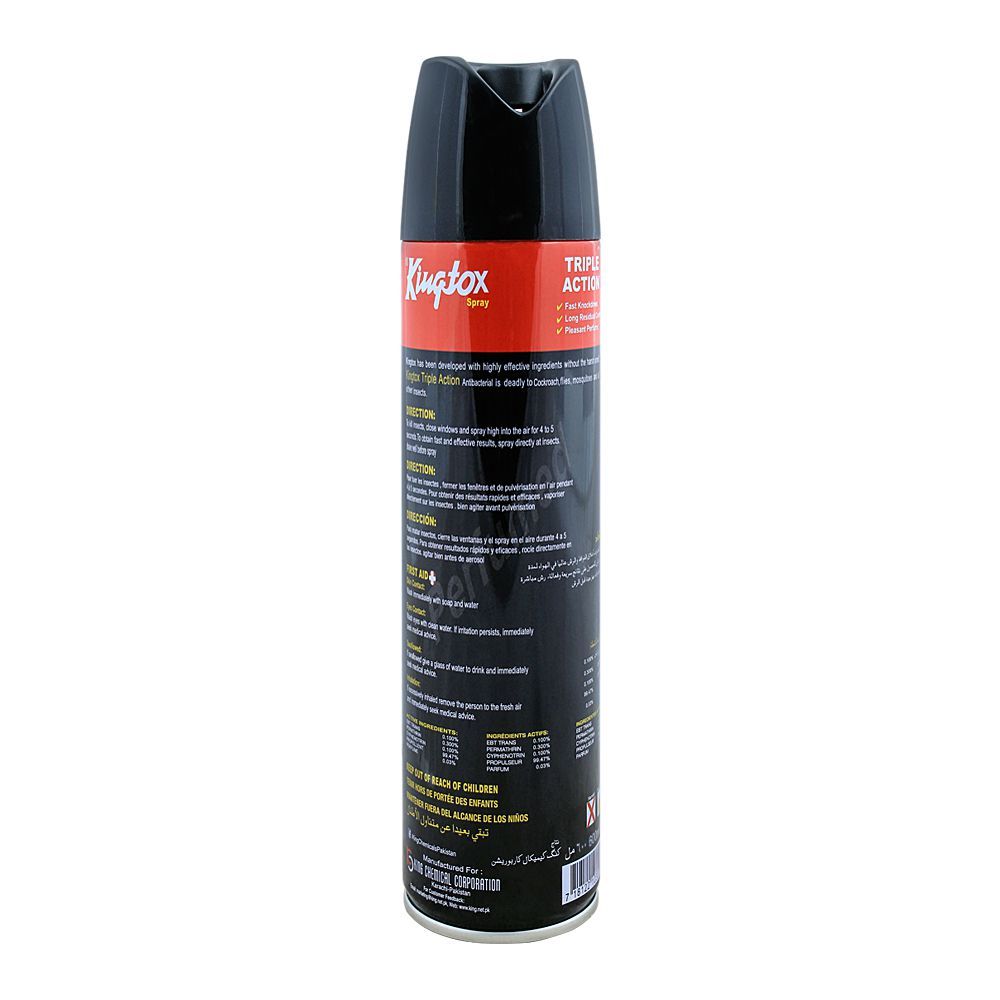 Order Kingtox All Insect Killer Triple Action Spray 600ml Online At