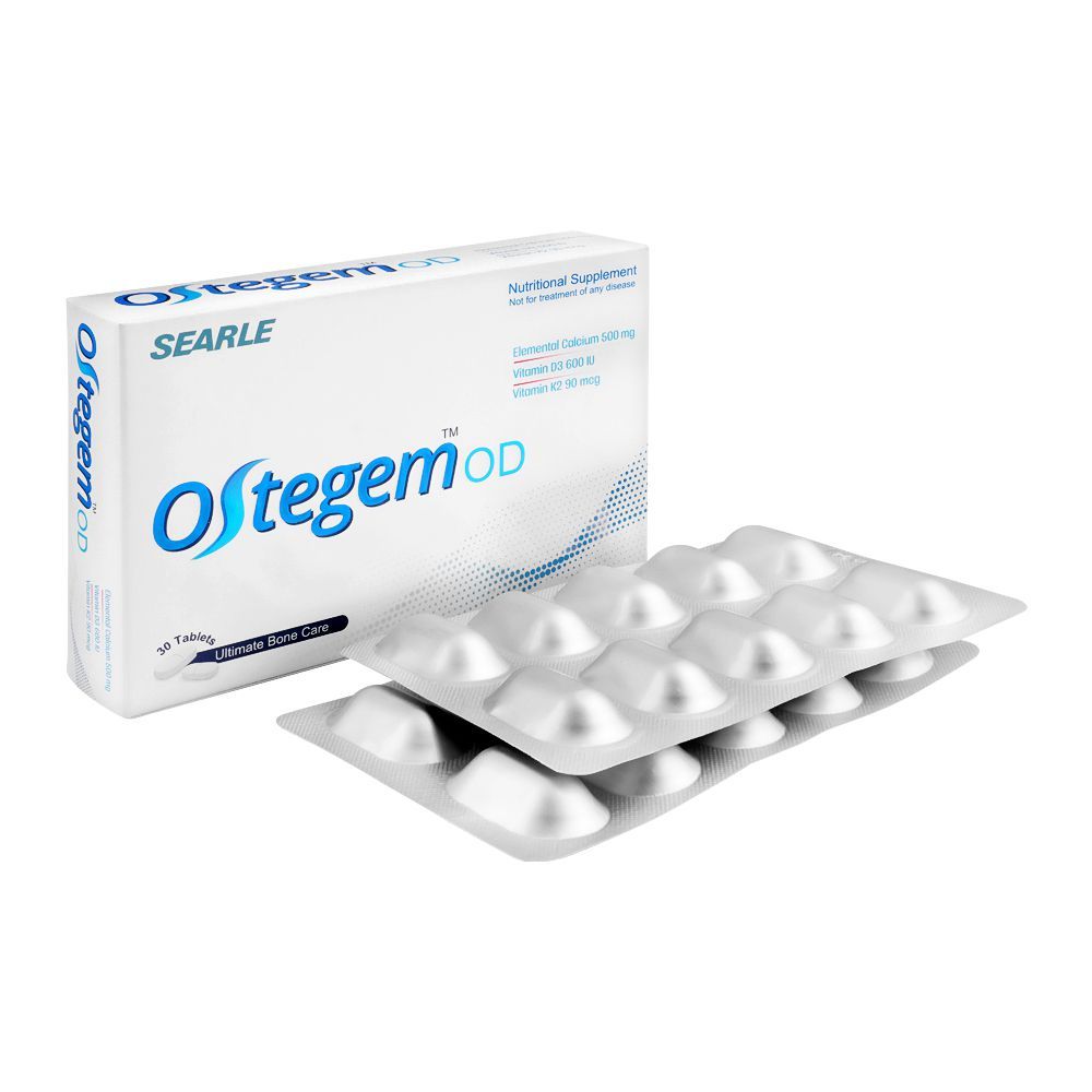 Searle Ostegem OD Tablet, Ultimate Bone Care, 30-Pack