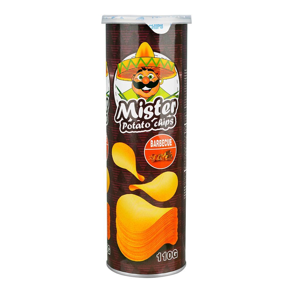 Mister Potato Chips Barbecue Flavor, 110g