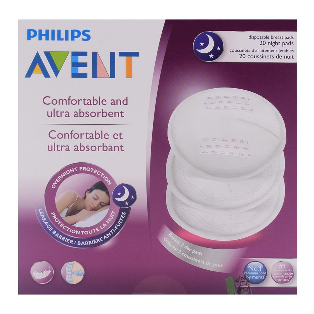 Avent Disposable Breast Pads 20'S - SCF253/20