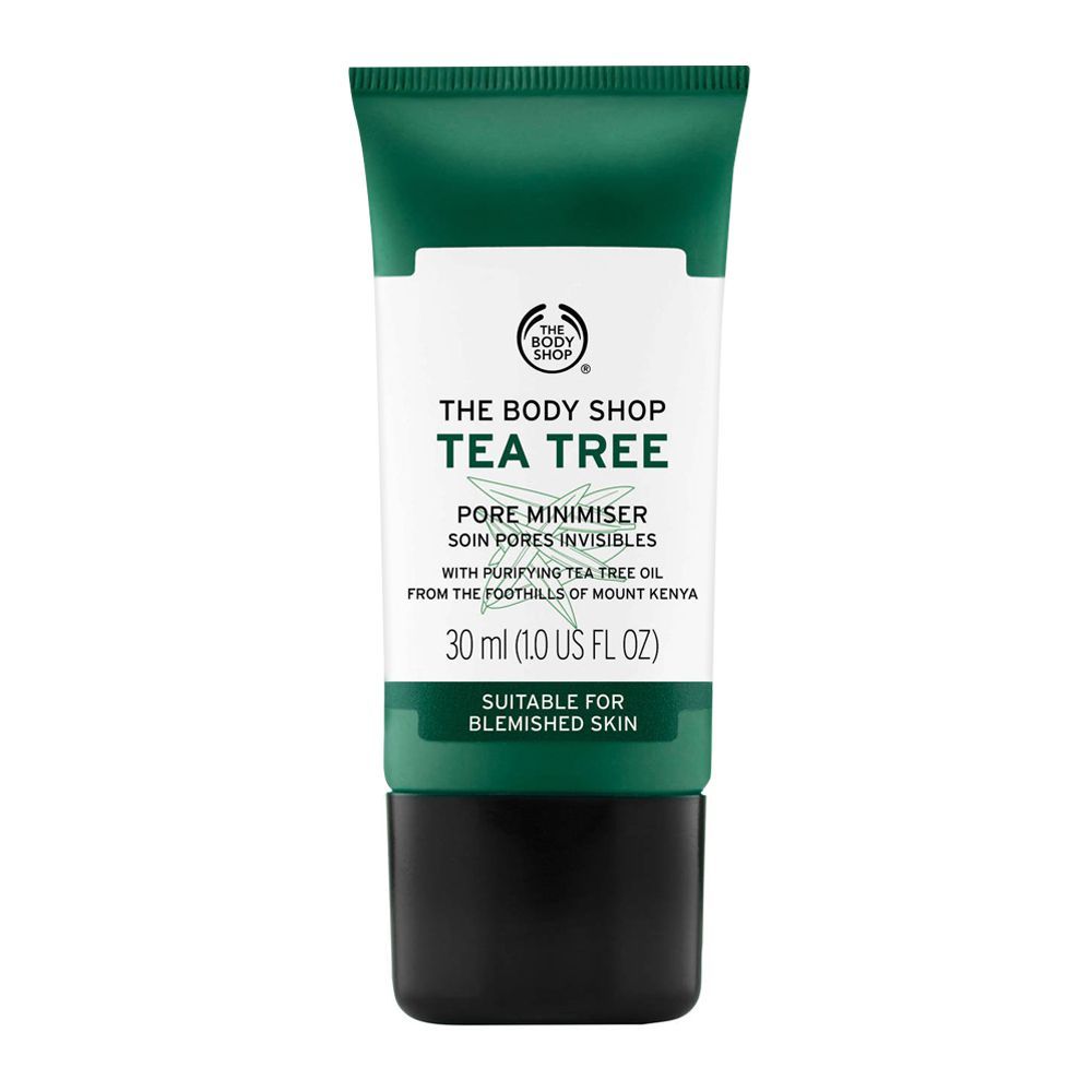 The Body Shop Tea Tree Pore Minimiser, Reduce Clogged Pores, 30ml