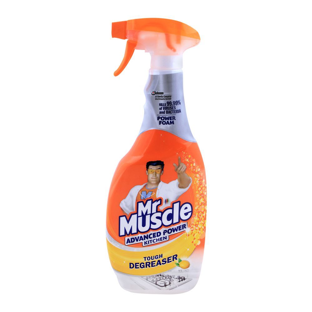 Mr. Muscle Degreaser, Advanced Power Kitchen Trigger, Lemon Fresh, 750ml