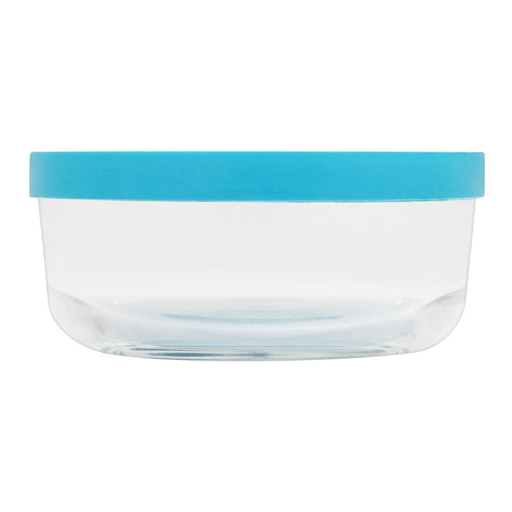Borgonovo Igloo Glass Bowl With Lid, Round, 4.2x2.2 Inches, No. 1