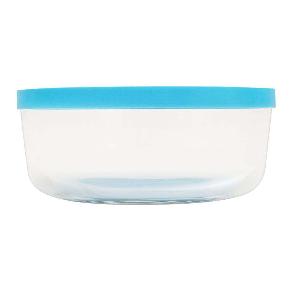 Borgonovo Igloo Glass Bowl With Lid, Round, 18x5.9 Inches, No. 2
