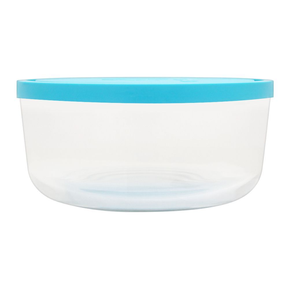 Borgonovo Igloo Glass Bowl With Lid, Round, 26x3.4 Inches, No. 4