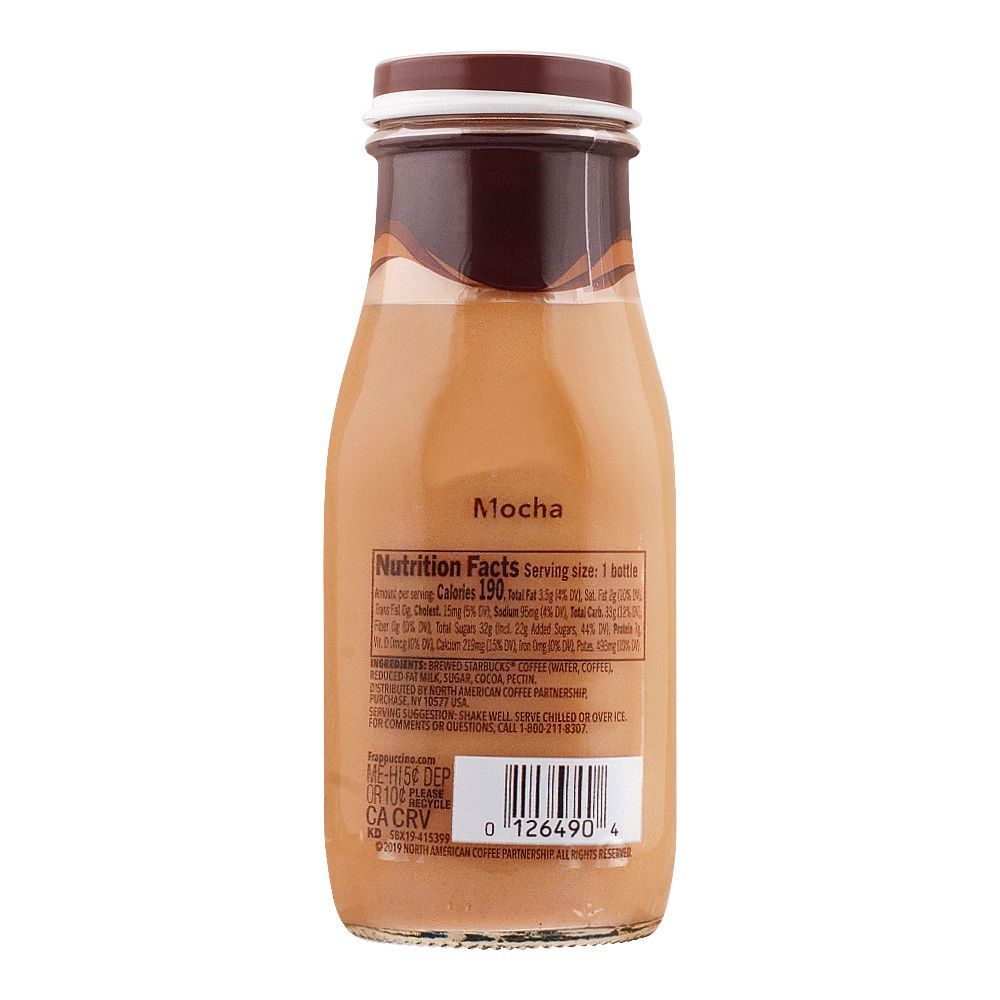 Order Starbucks Frappuccino Mocha Chilled Coffee Drink 281ml Online At Best Price In Pakistan 4812
