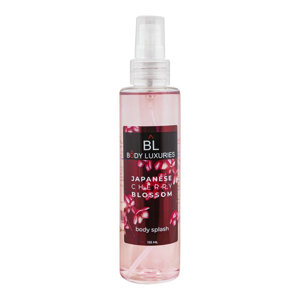 Body Luxuries Japanese Cherry Blossom Body Splash, 155ml