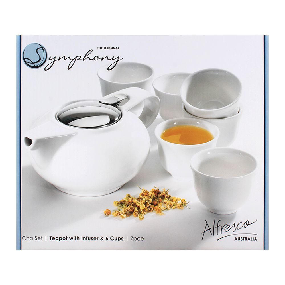 Symphony Teapot With Infuser & 6 Cups SY-4331
