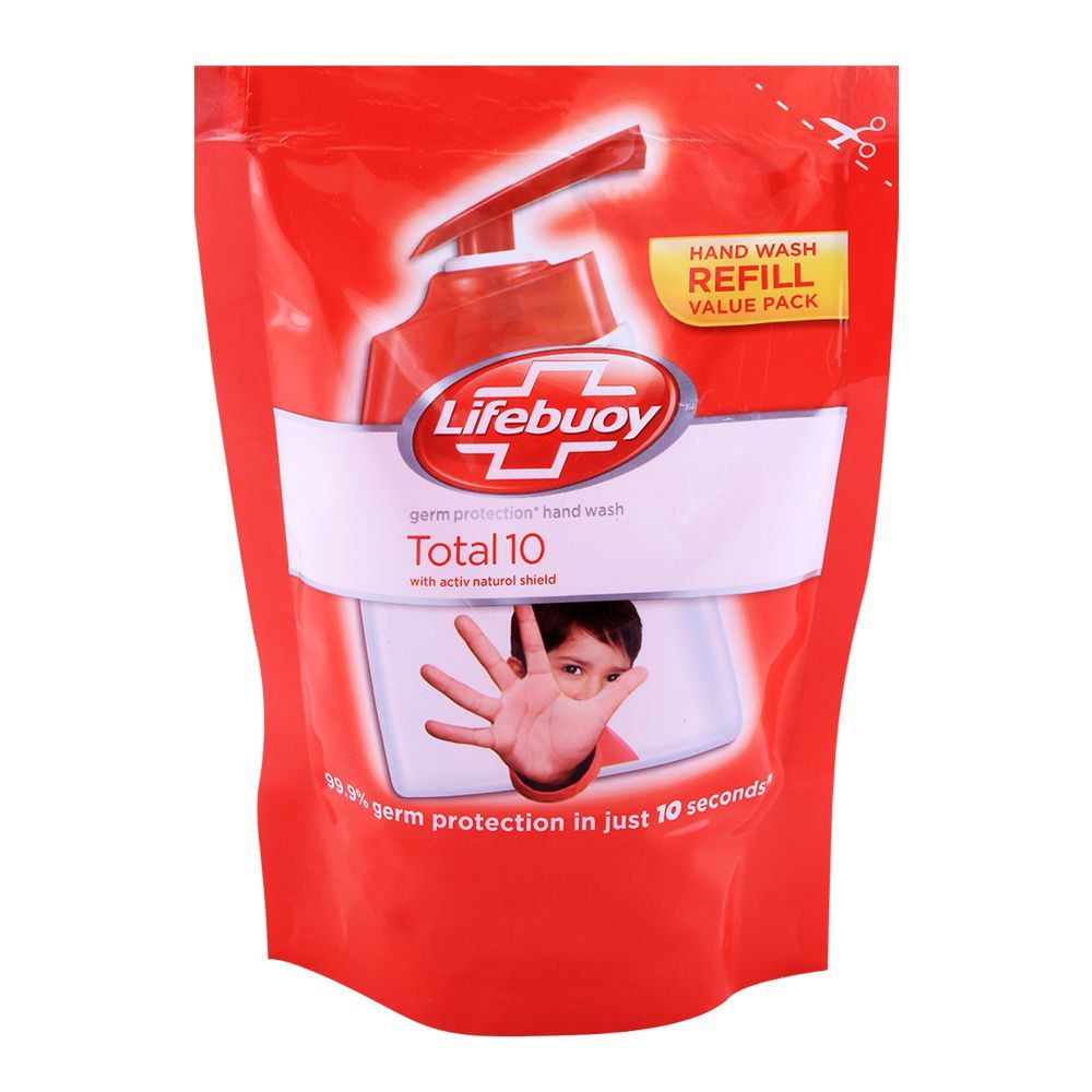 Lifebuoy Total 10 Hand Wash 200ml Pouch Refill