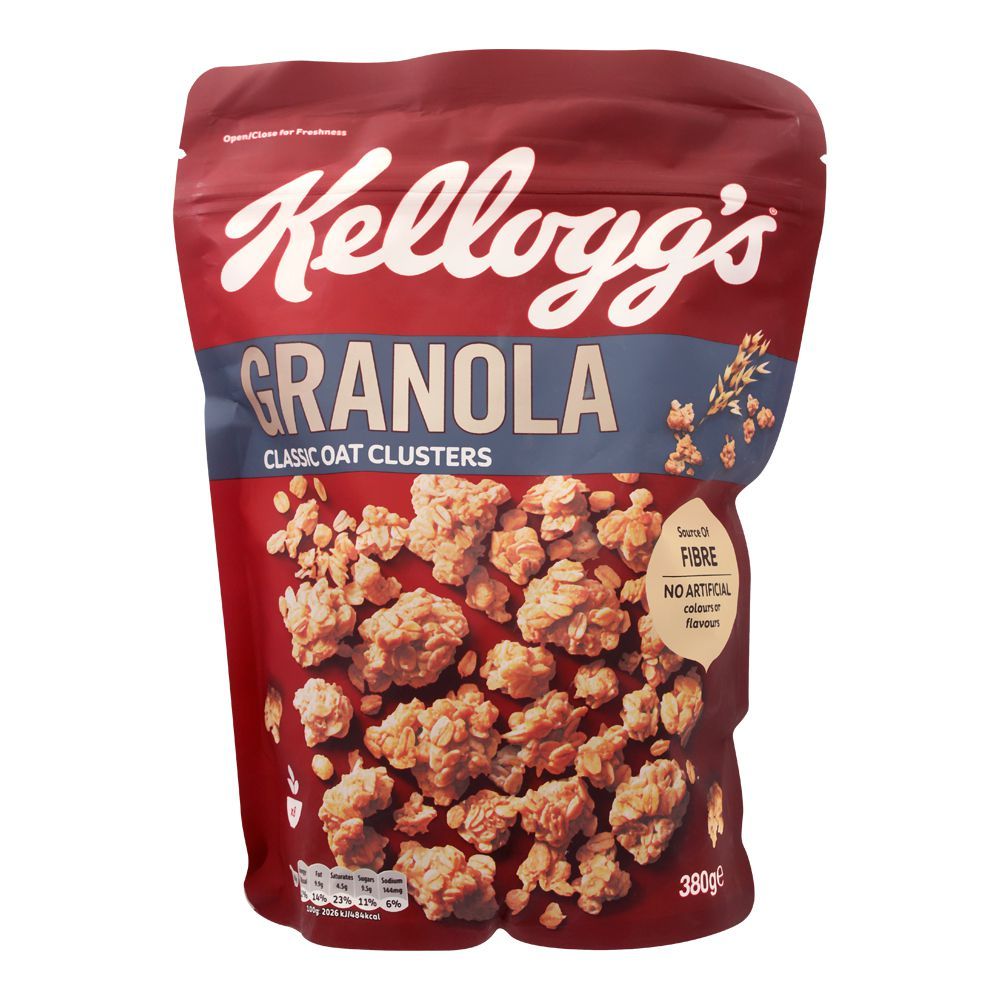 Kellogg's Granola, Classic Oat Clusters, 380g