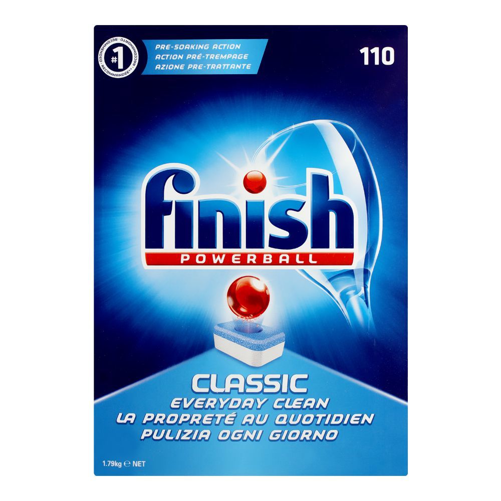 Finish Power Ball Dish Washer Tablet, 110-Pack