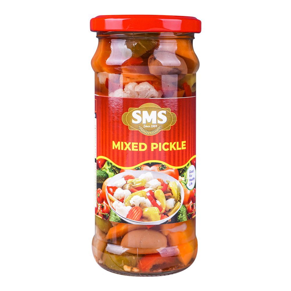 SMS Mixed Vegetables Pickle, 420g