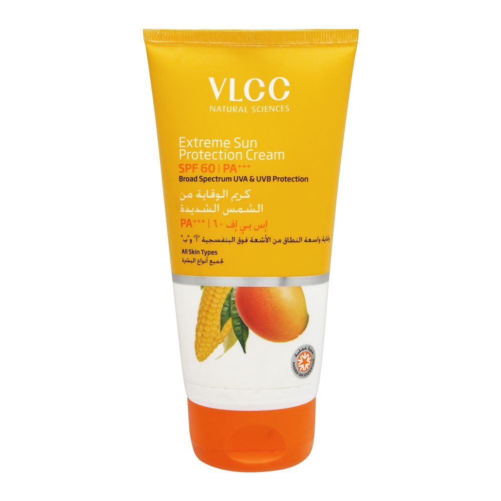 VLCC Natural Sciences Extreme Sun Protection Cream, SPF 60 PA+++, All Skin Types, 150ml