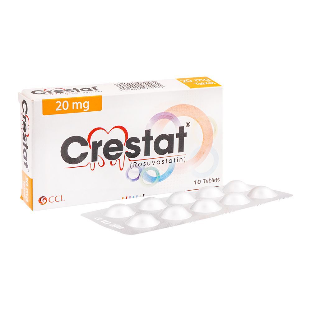 CCL Pharmaceuticals Crestat Tablet, 20mg, 10-Pack
